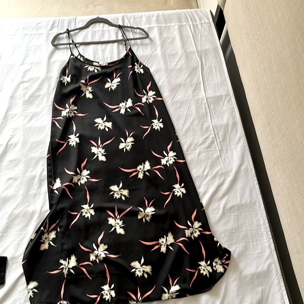 Jcrew silk midi dress